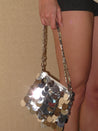 PROD 2024 Pre-spring One Size / Silver / In-stock Silver Sequin Handbag