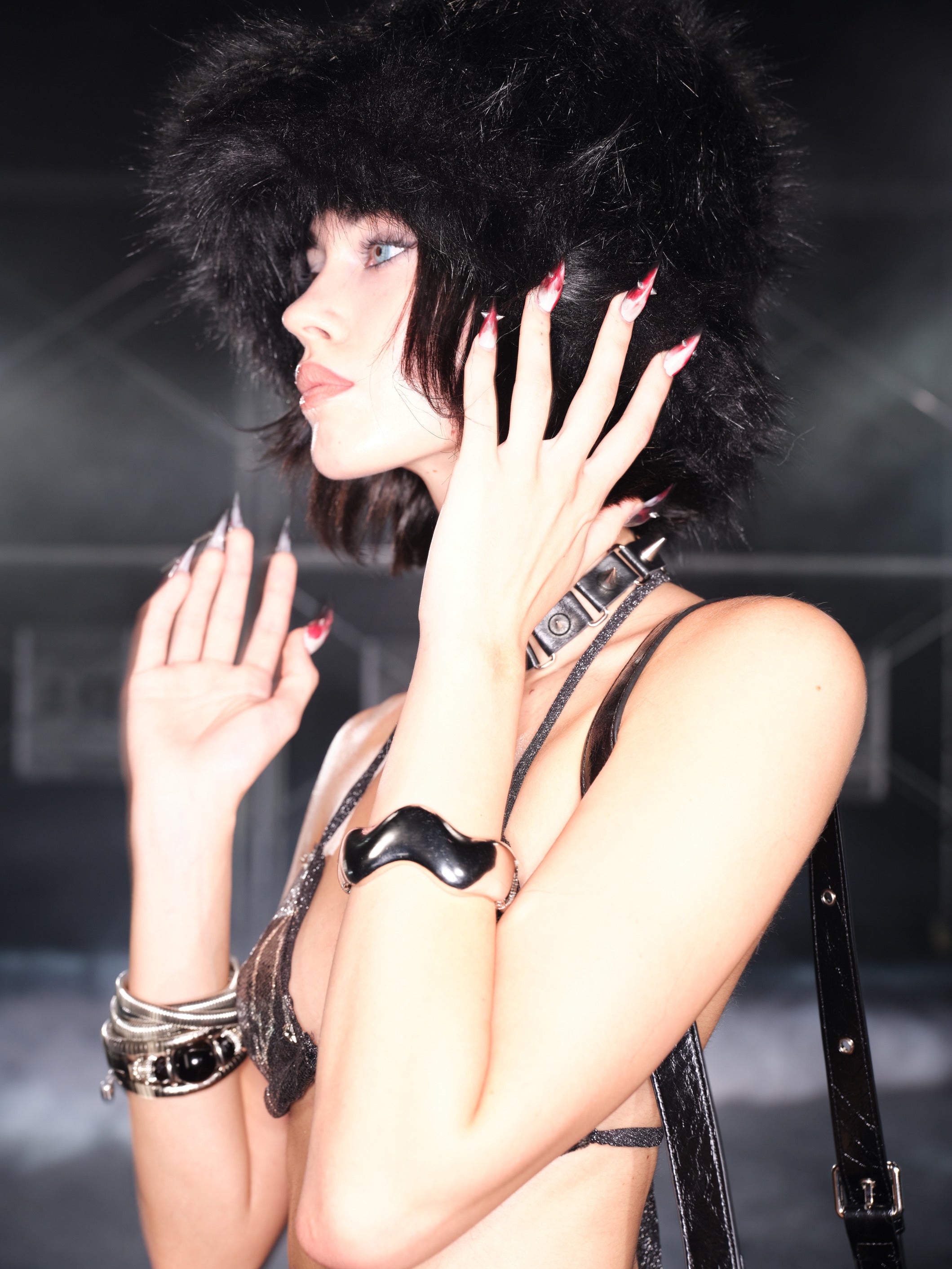 Irregular Metal Cuff Bracelet