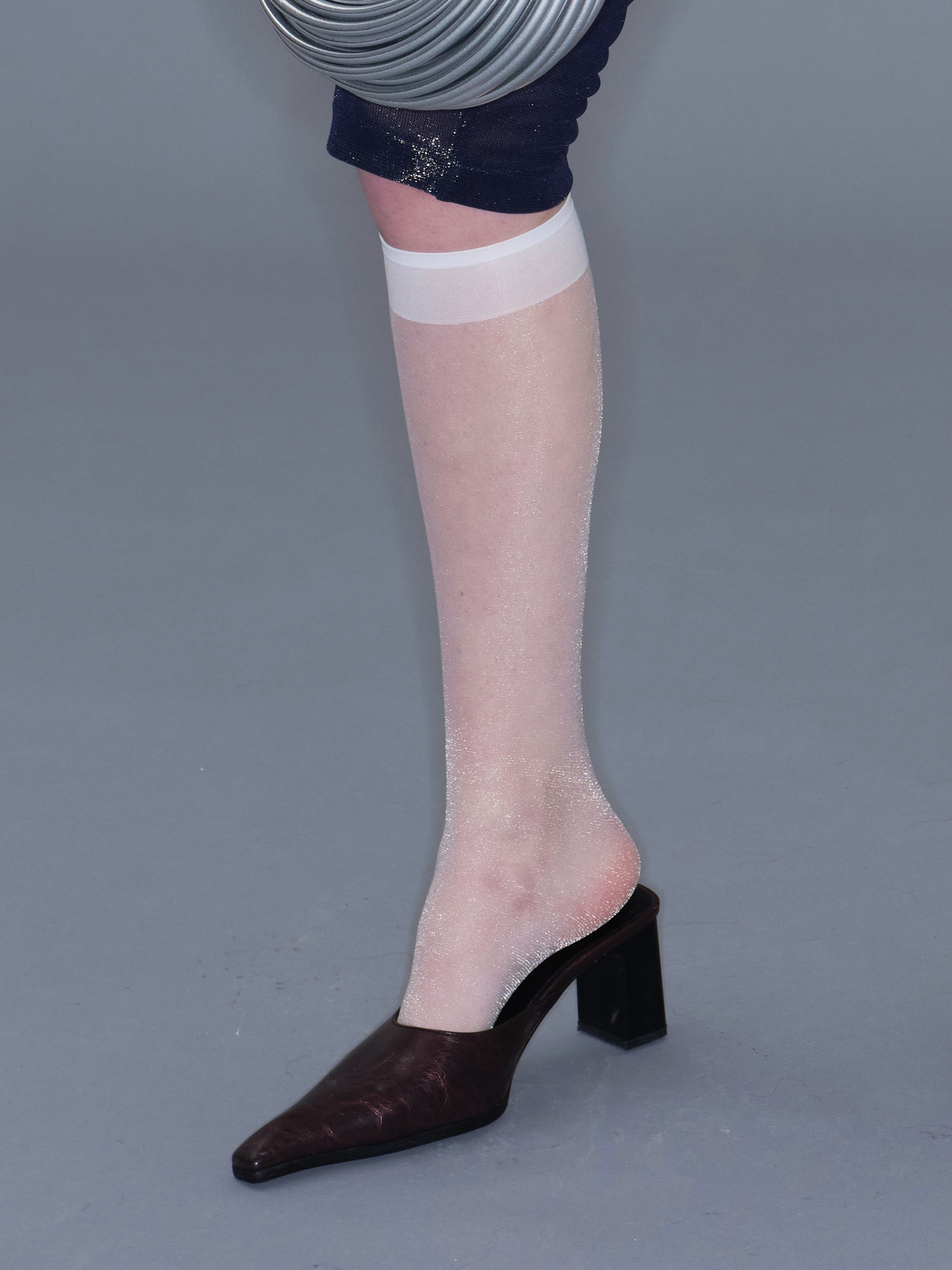 Classic Oily Slim Stockings Socks