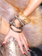 Gold Foil Resin Bangle