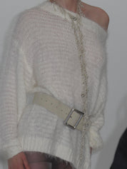 Harper Faux Suede Belt