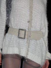 Harper Faux Suede Belt