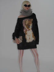Kitty Fluffy Sweater