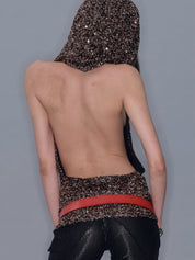 Sparkle Hooded Tank