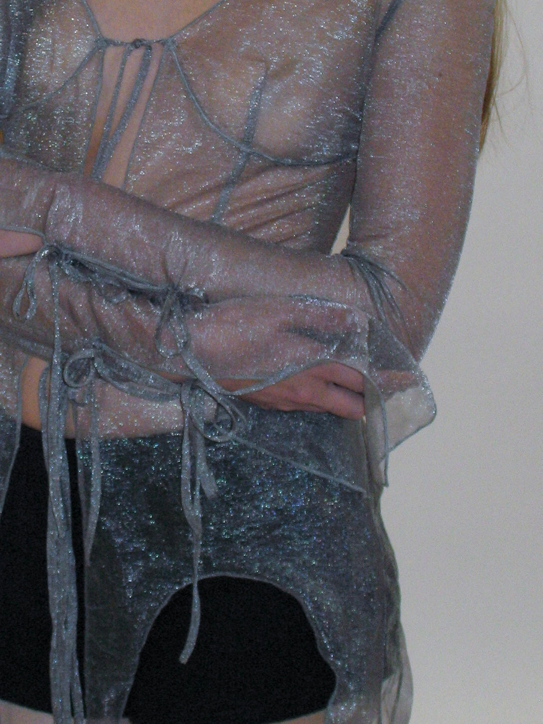 Ethereal Sheer Organza Top