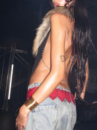 Punk Red Heart Belt