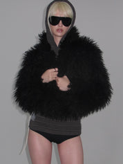 Ava Shaggy Plush Jacket