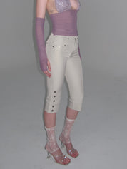 Ivory Lace Leg Warmers