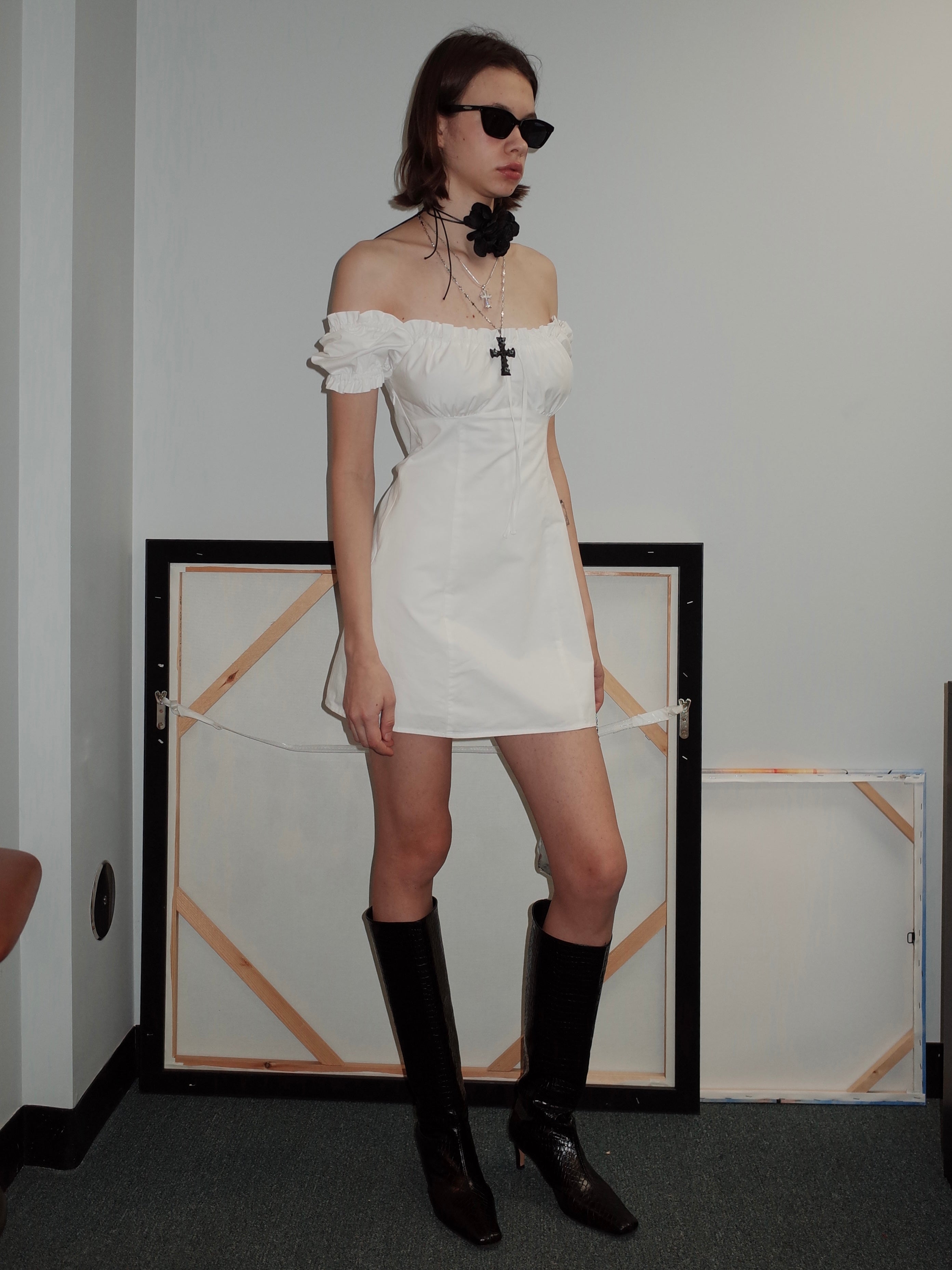 Lara Puffy Sleeve Dress