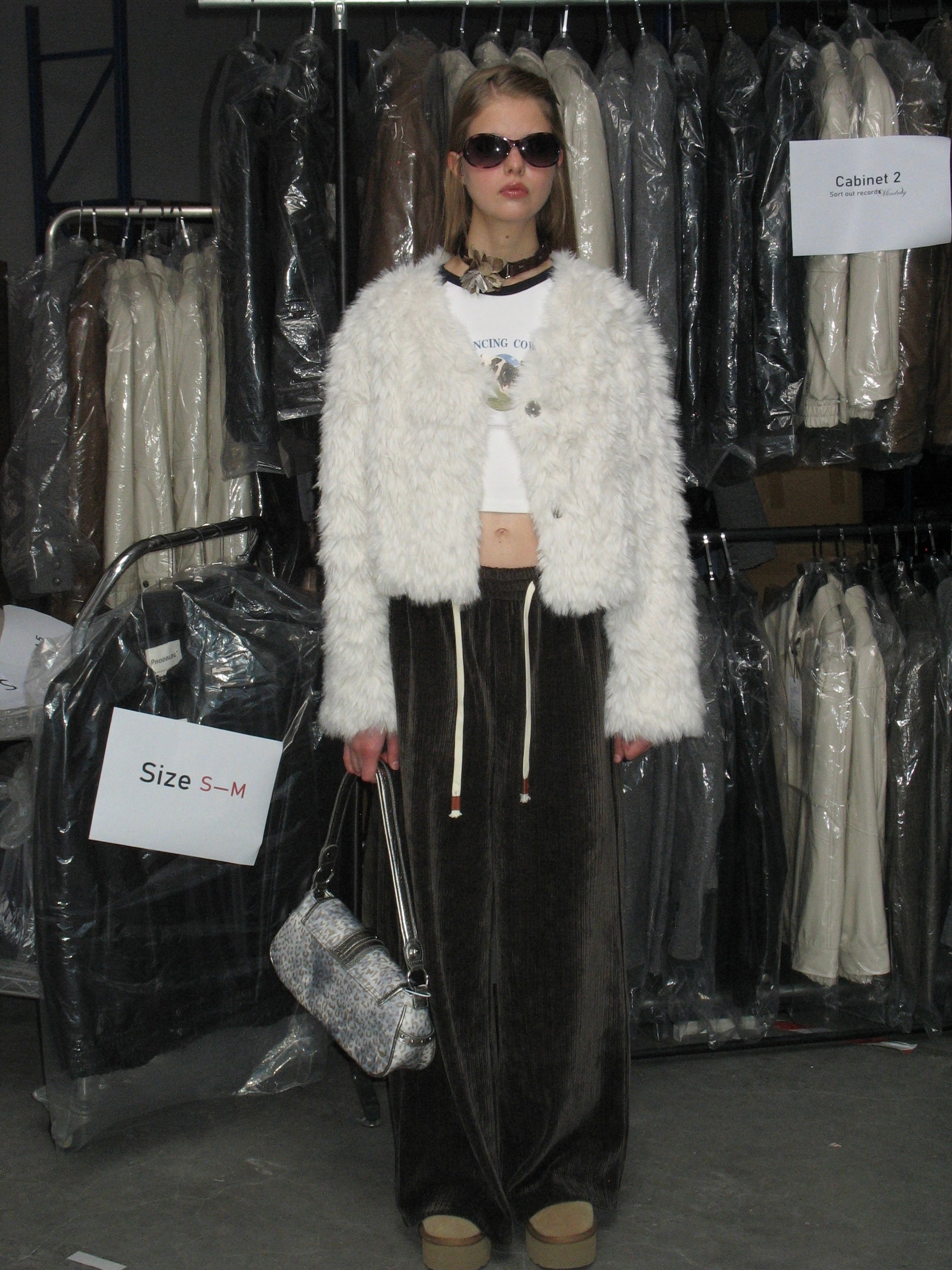PROD  2023 winter 2 Faux Fur Button Coat