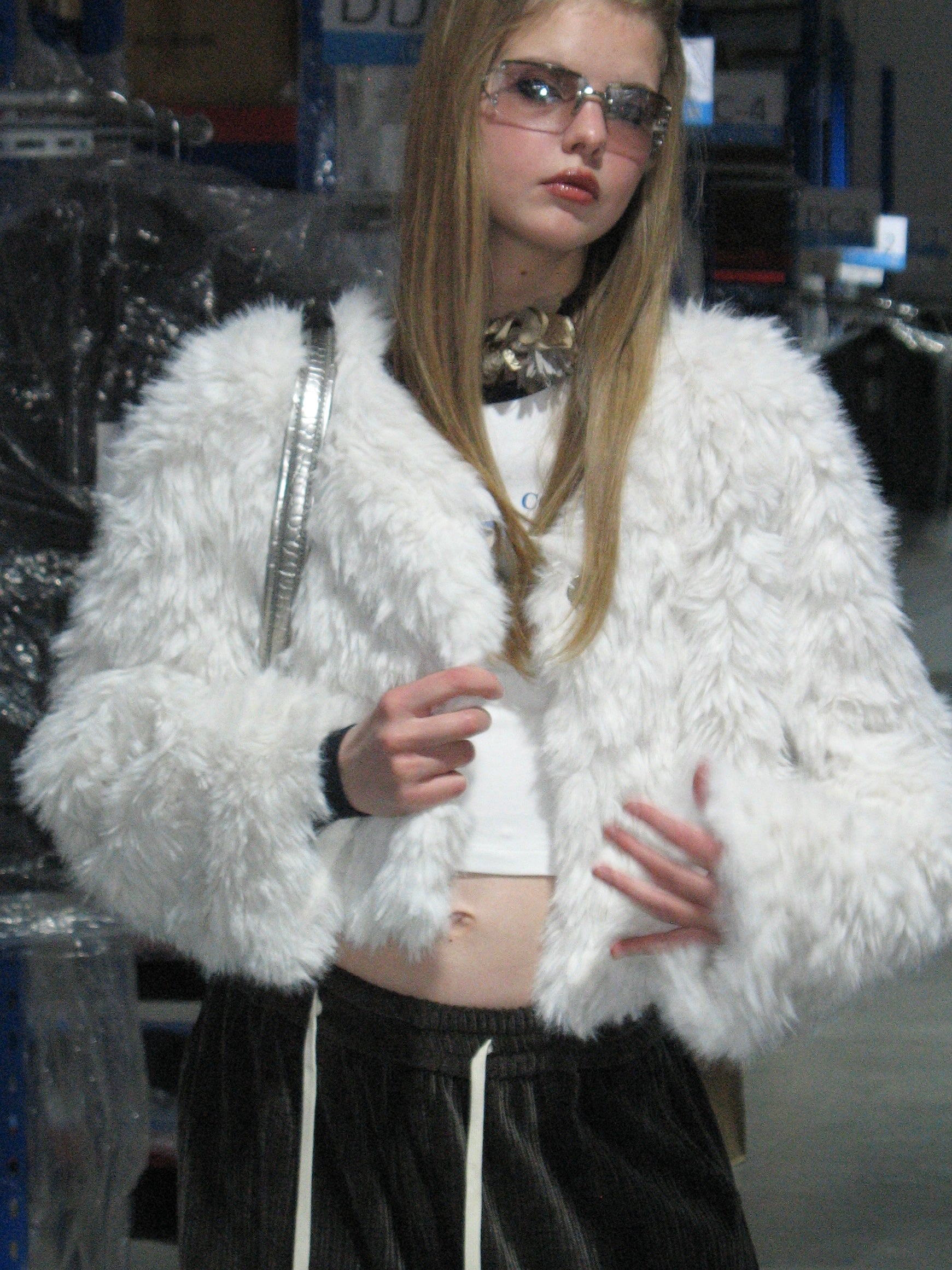 PROD  2023 winter 2 Faux Fur Button Coat