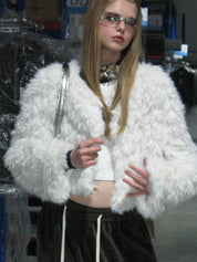 PROD  2023 winter 2 Faux Fur Button Coat