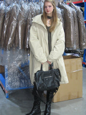 PROD  2023 winter 2 Hooded Long Lightweight Jacket