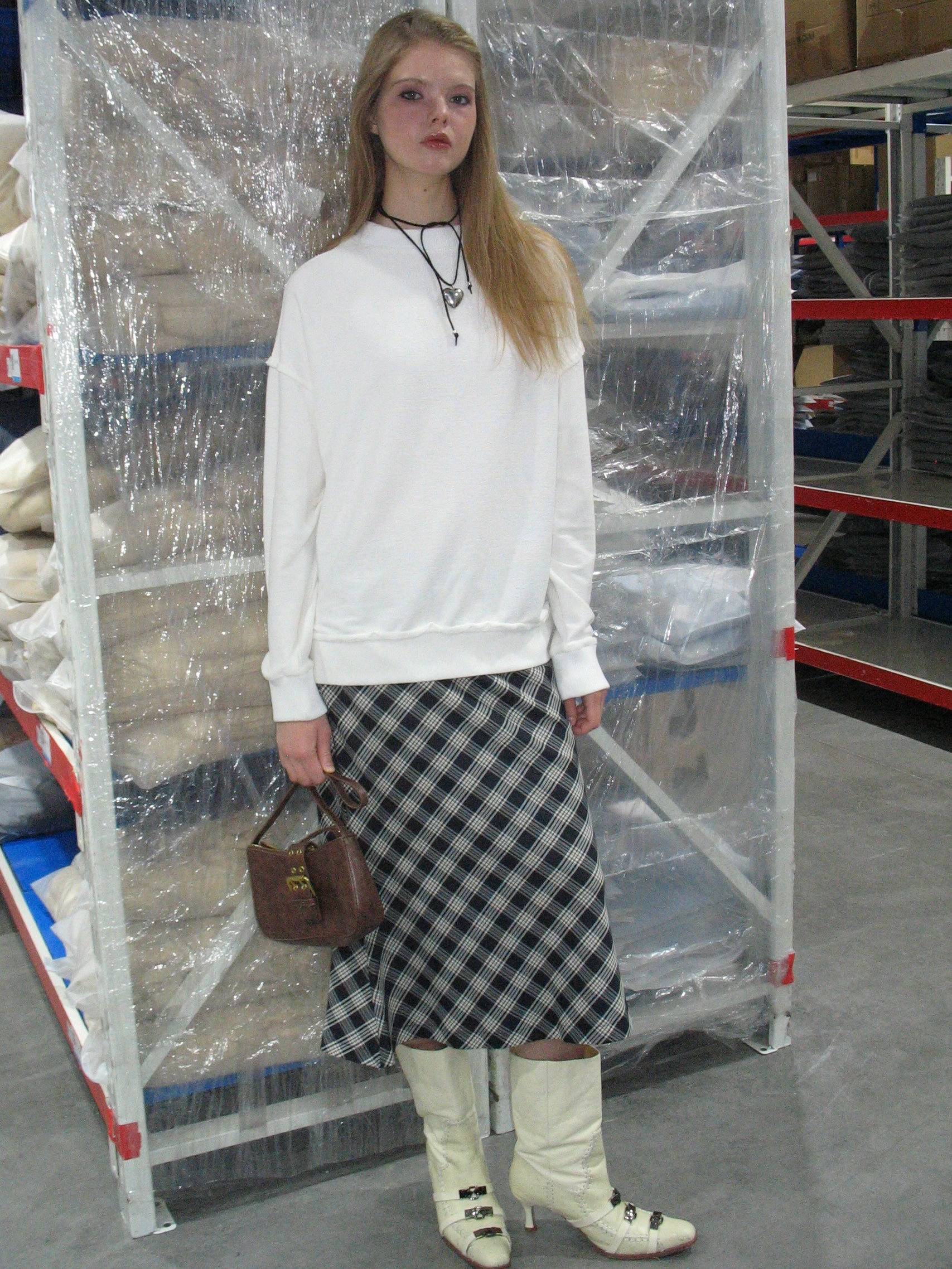 PROD  2023 winter 2 White Sweatshirt