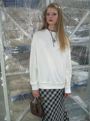 PROD  2023 winter 2 White Sweatshirt