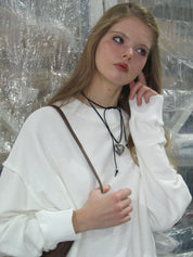 PROD  2023 winter 2 White Sweatshirt