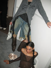 PROD  2023 WINTER Ripped Short Jeans