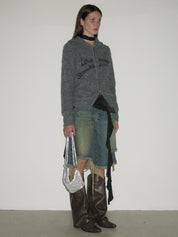 PROD  2023 WINTER Ripped Short Jeans