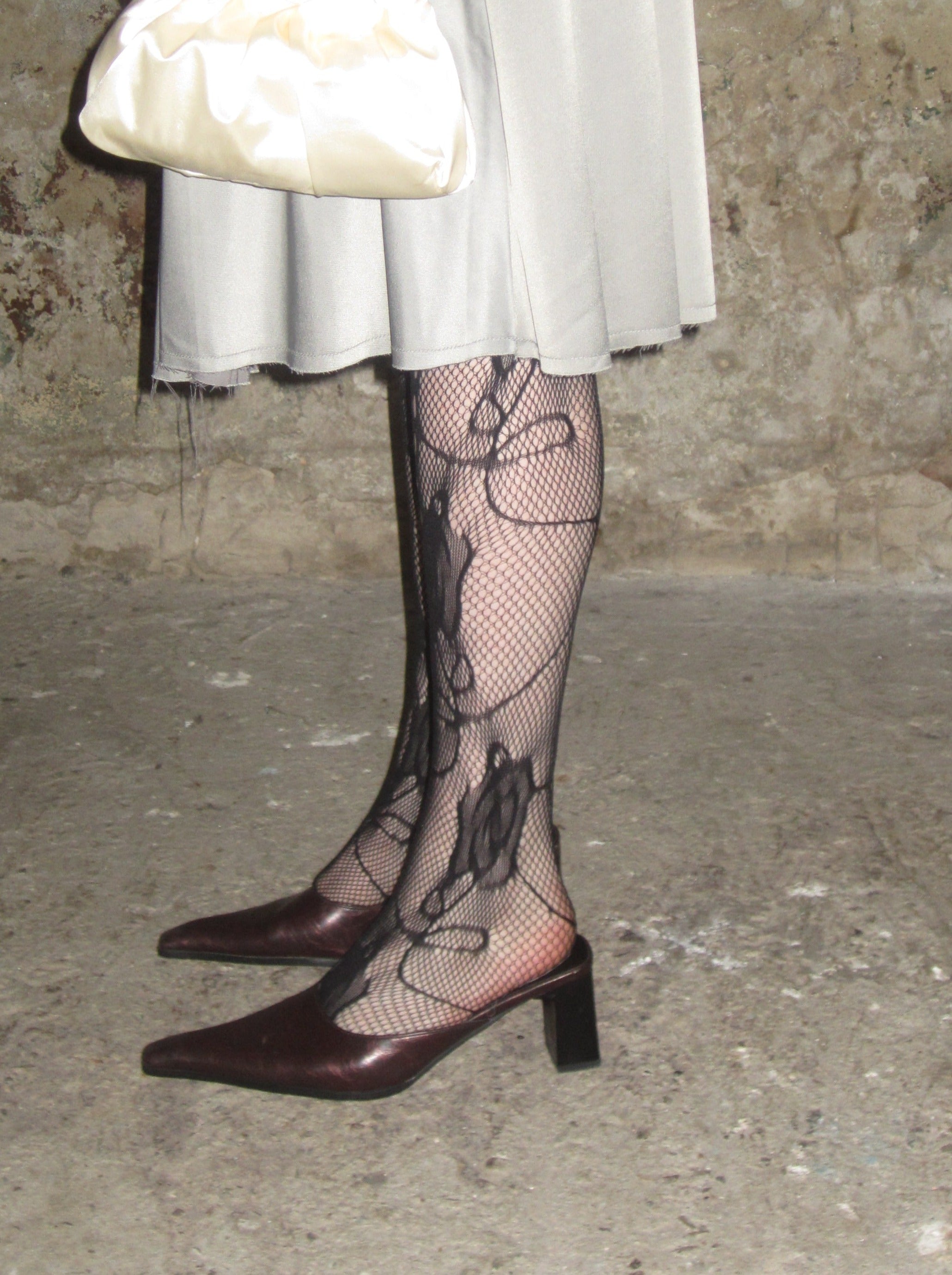  In-stock Black Lace Tights