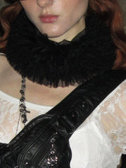 PROD 2024-2 Black / One size / In-stock Ruff Collar /Black