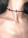 PROD 2024-2 Red choker / One size / In-stock Accessories 07