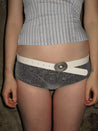 PROD 2024-2 Sequined Mini Shorts /Gray