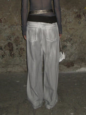 PROD 2024-2 Washed Distressed Gray-white Jeans