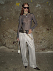 PROD 2024-2 Washed Distressed Gray-white Jeans