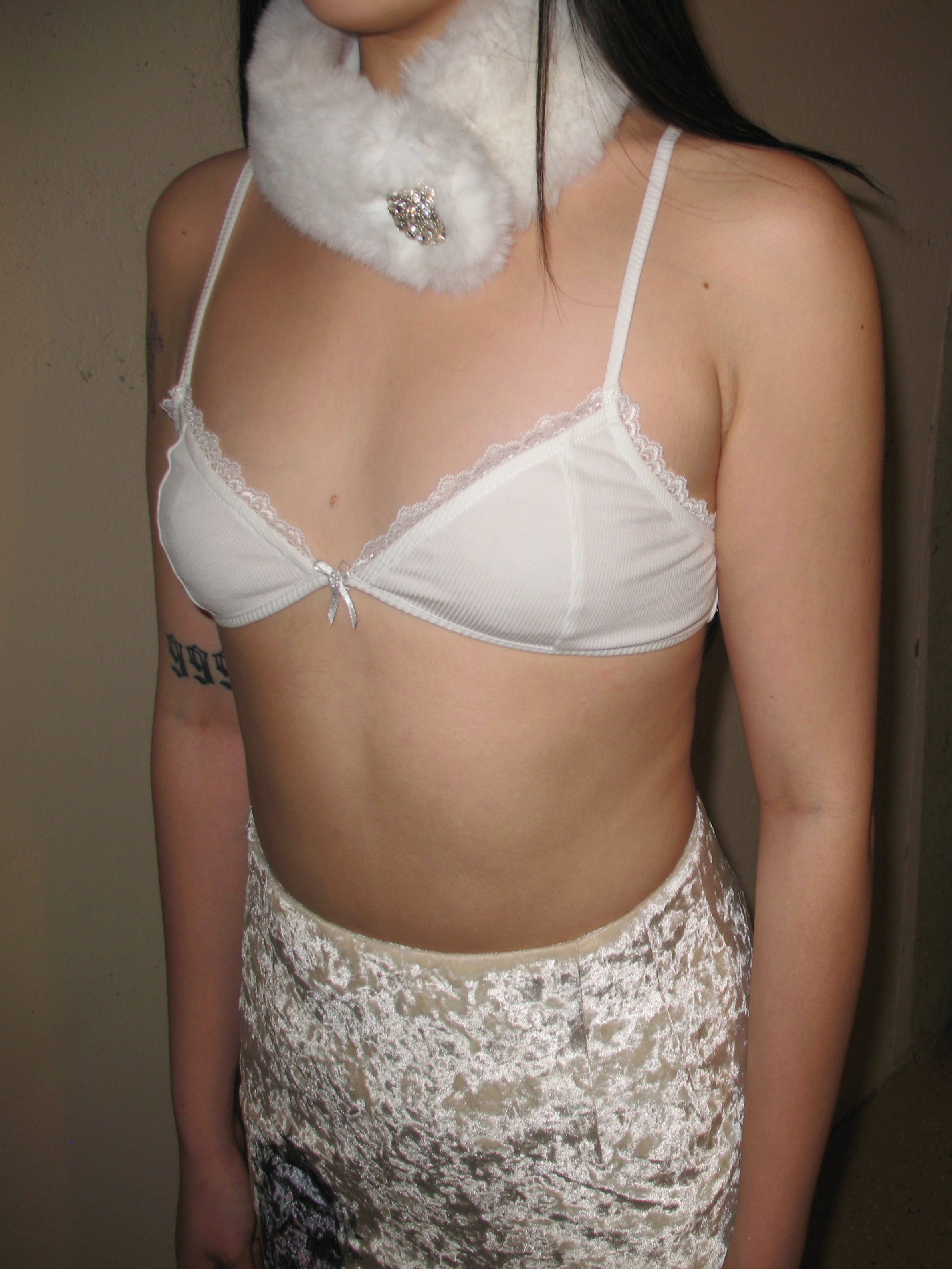 PROD 2024-2 White Lace Bra