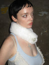 PROD 2024-2 White / One size / In-stock Faux Fur Scarf /White