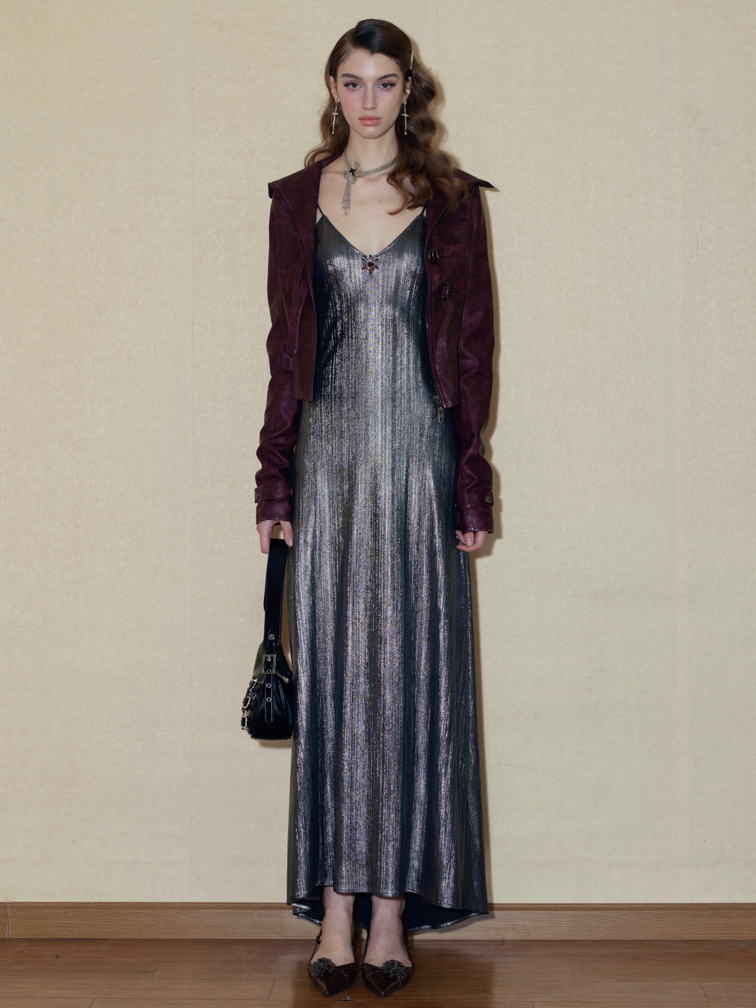 PROD 2024 Pre-spring Buckle Faux Leather Jacket