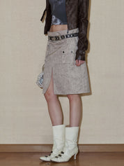 PROD 2024 Pre-spring Detachable Three-Way Skirt Set