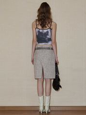 PROD 2024 Pre-spring Detachable Three-Way Skirt Set