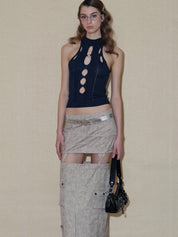 PROD 2024 Pre-spring Detachable Three-Way Skirt Set