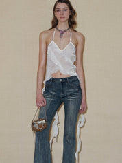 PROD 2024 Pre-spring Irregular Streamer Cami Top