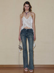 PROD 2024 Pre-spring Irregular Streamer Cami Top