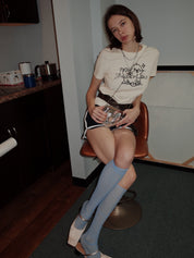 PROD 2024 Pre-spring Knee-length Mesh Socks