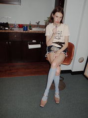 PROD 2024 Pre-spring Knee-length Mesh Socks