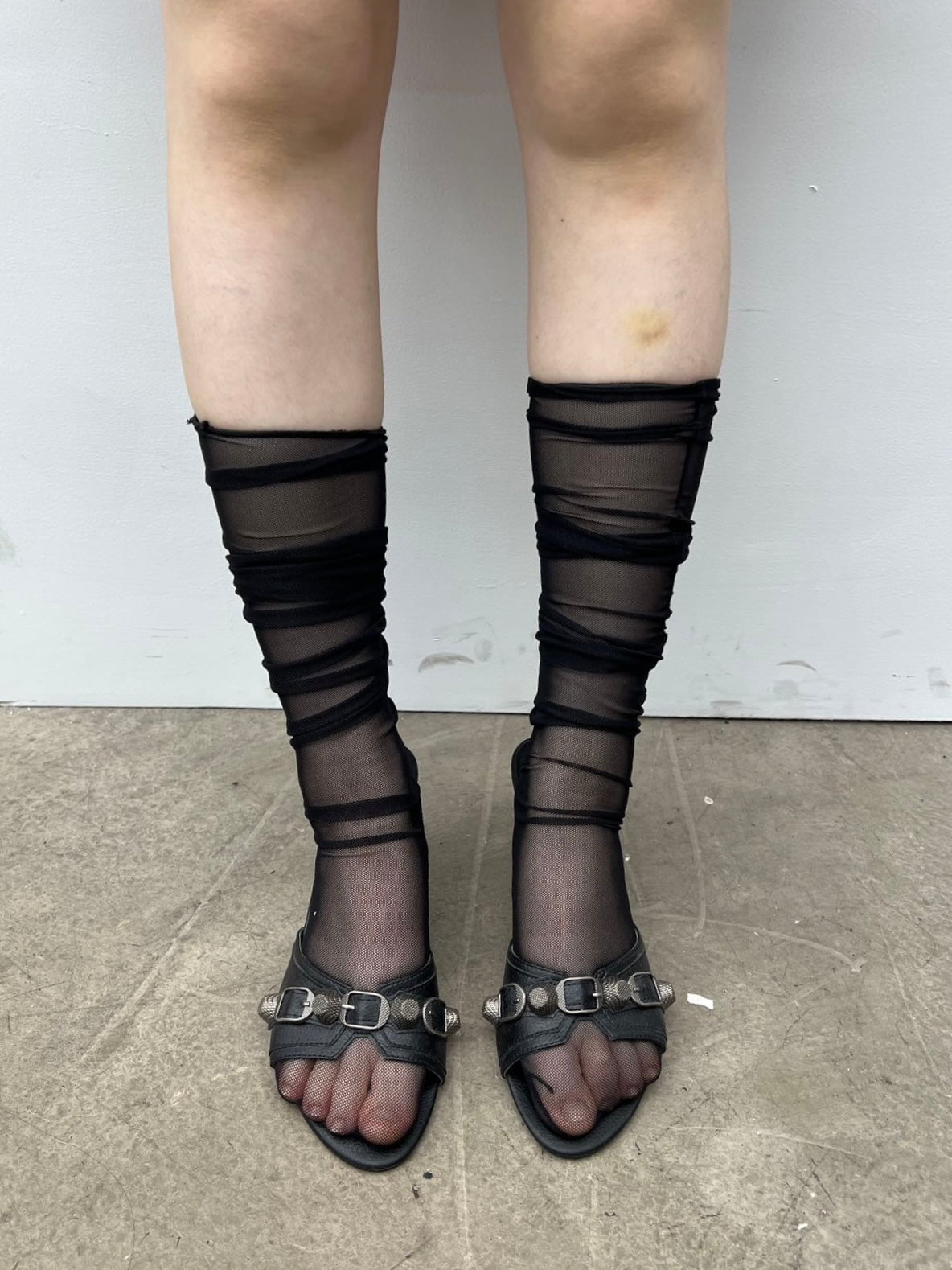 PROD 2024 Pre-spring Knee-length Mesh Socks