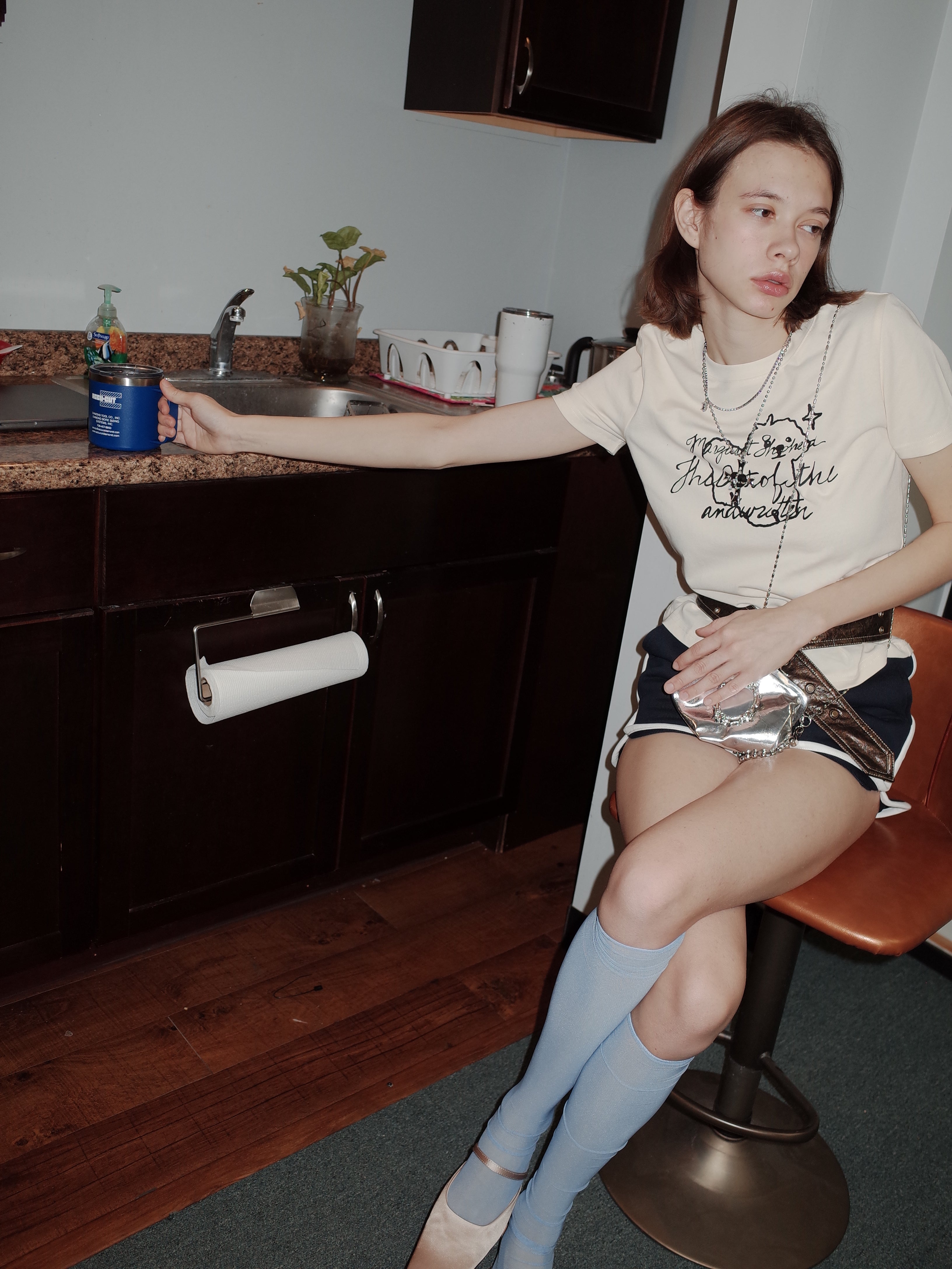 PROD 2024 Pre-spring Knee-length Mesh Socks