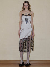 PROD 2024 Pre-spring Love Kitten Lace Cami Dress