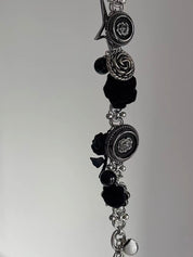 PROD 2024 Pre-spring One Size / Black / In-stock Punk Rose Necklace