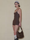 PROD 2024 Pre-spring One Size / Brown / In-stock Brown Crossbody Satchel Shoulder Handbag
