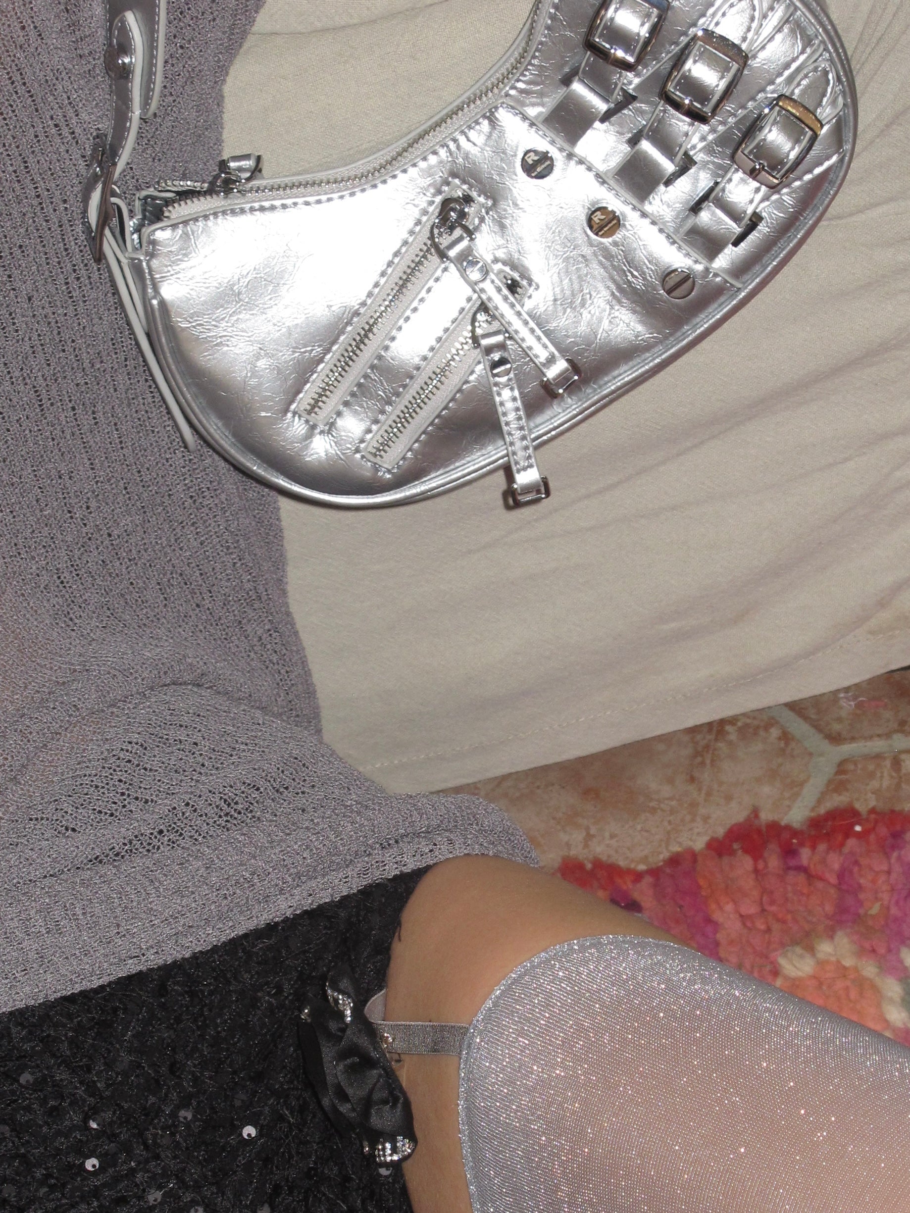  In-stock Silver City Hobo Bag