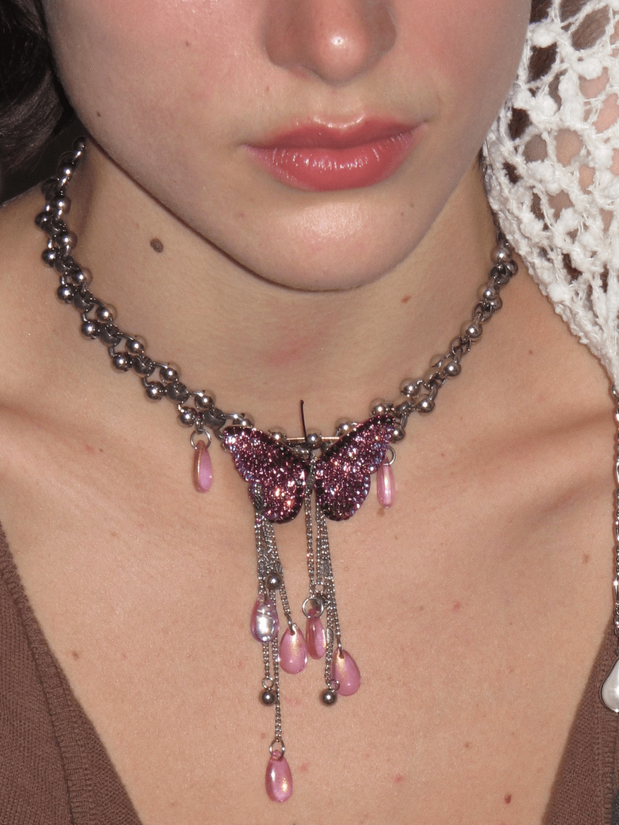  In-stock Twinkling Butterfly Necklace