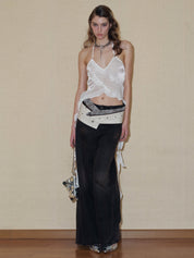 PROD 2024 Pre-spring Raw Cut Hem Straight-Cut Jeans