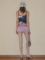 PROD 2024 Pre-spring Reversible Crowned Cat Cami Top