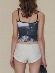 PROD 2024 Pre-spring Sequin Mini Shorts