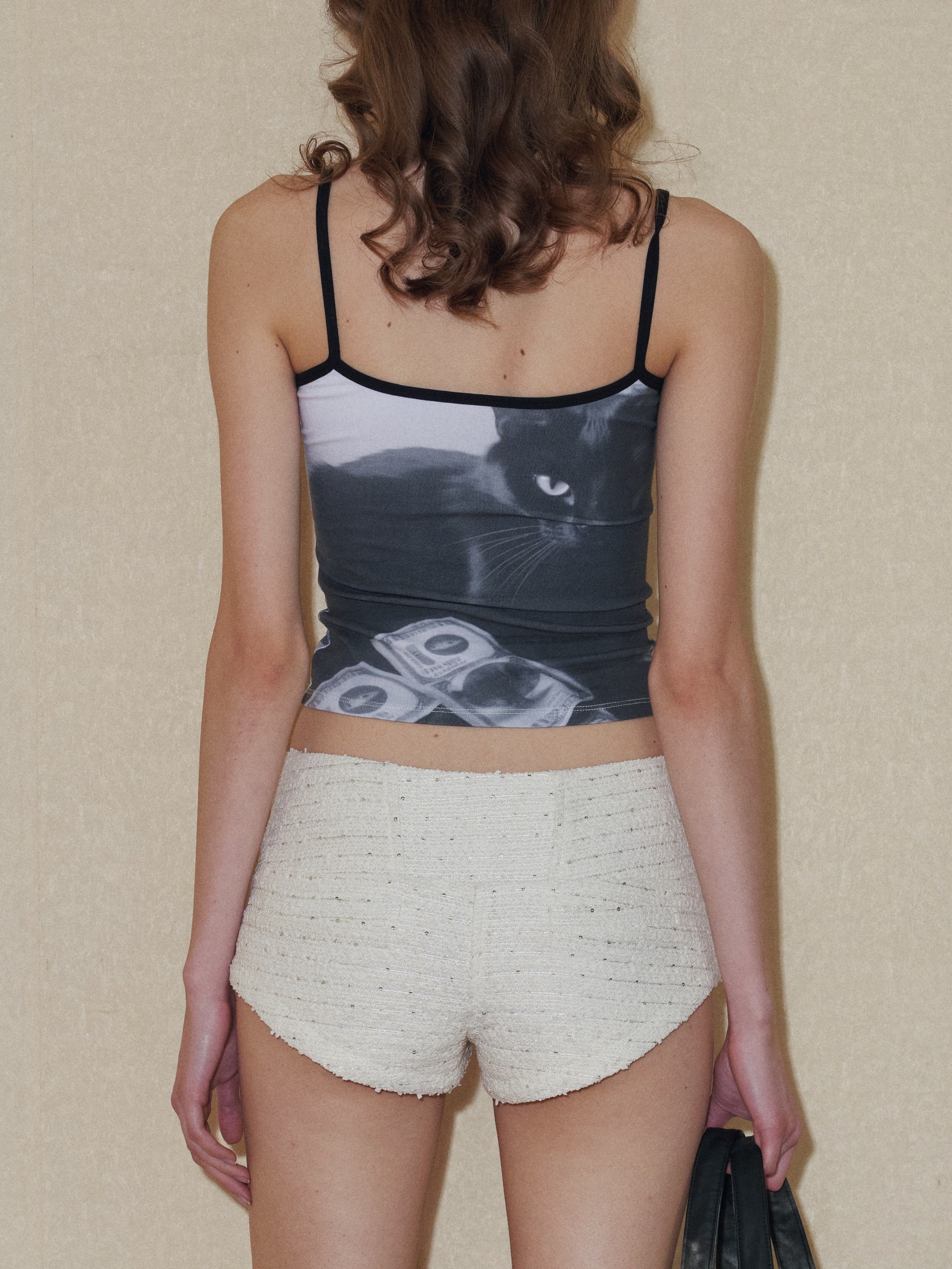 PROD 2024 Pre-spring Sequin Mini Shorts