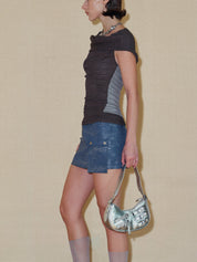 PROD 2024 Pre-spring Sleeveless Slim Fit Hoodie Crop Top